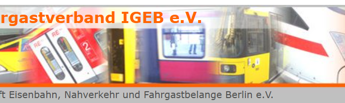 EPF Welcomes a New Member: Berliner Fahrgastverband IGEB